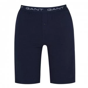 Image of Gant PJ Logo Shorts - Marine Blue410
