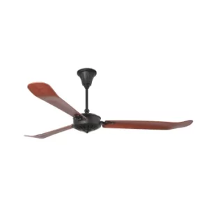 Image of Aoba Dark Brown Ceiling fan 3 Blades
