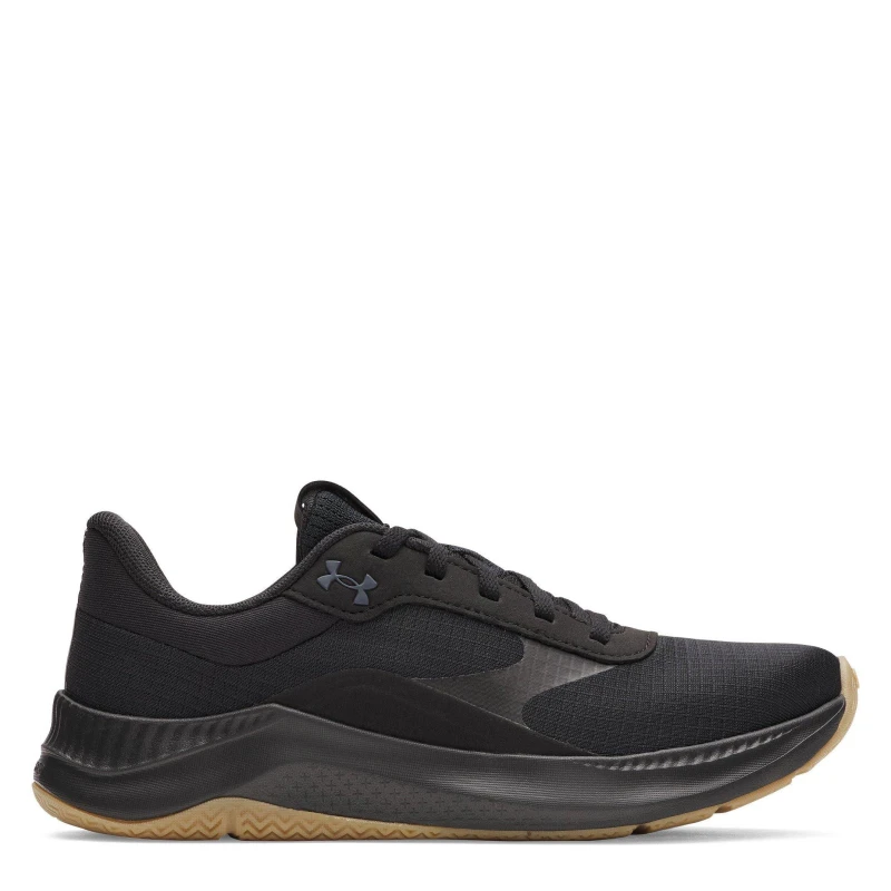 Image of Under Armour Womens Aurora Training Shoes Black/Gum female 6 (40)