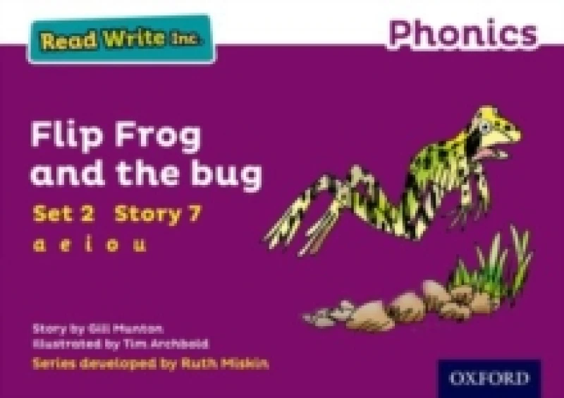 Image of Read Write Inc. Phonics: Flip Frog and the Bug (Purple Set 2 Storybook 7) Paperback / softback