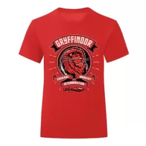 Image of Harry Potter Childrens/Kids Comic Style Gryffindor T-Shirt (9-11 Years) (Red/Black)