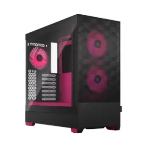 Image of Fractal Design Pop Air RGB Magenta Core Mid Tower Tempered Glass PC Case - FD-C-POR1A-03