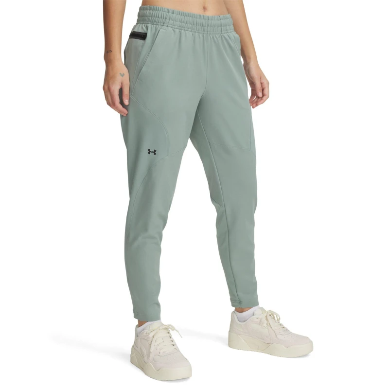 Image of Under Armour Unstoppable Hybrid Joggers Green female 0-2