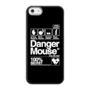 Image of Danger Mouse 100% Secret Phone Case for iPhone and Android - iPhone 5/5s - Snap Case - Gloss