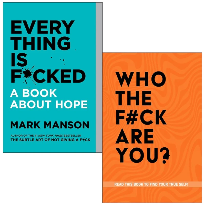 Image of Mark Manson Collection 2 Books Set The Subtle Art of Not Giving a Fck Paperback Mark Manson Books