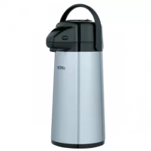Image of Thermos Lever Action Pump Pot Glass Flask, 2.5L