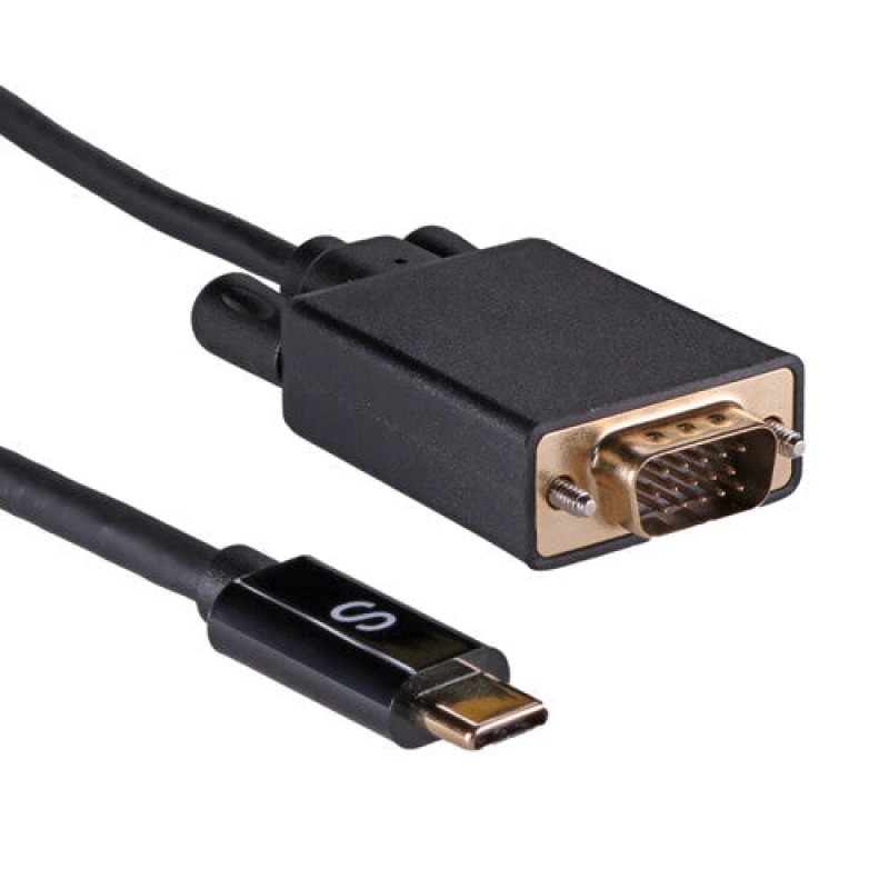 Image of Cablenet Cablenet 2m USB 3.1c Male - SVGA HD15 1080p 60Hz Male 40-4025