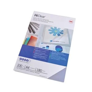 Image of GBC A4 Report Covers 250 Micron 2 x Pack of 25 Covers