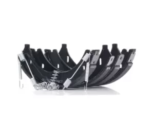 Image of ATE Handbrake Shoes MERCEDES-BENZ 03.0137-4009.2 6394200220,A6394200220 Parking Brake Pads,Handbrake Pads,Brake Shoe Set, parking brake