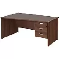 Image of Dams International Wave Desk MP16WLP3W 1,600 x 725 x 800 - 990 mm