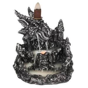 Image of Silver Dragon Backflow Incense Burner