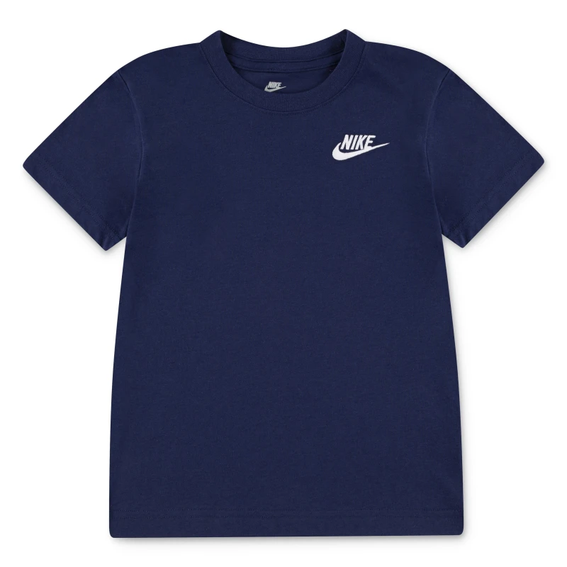 Image of Nike NSW Futura T Shirt Infant Boys - Blue Blue 3 - 4 Years