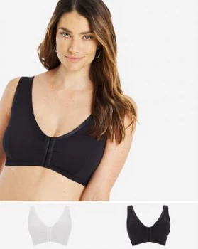 Image of Dorina Curves 2 Pack Post Surgery Bras