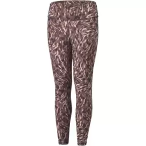Image of Puma Safari Glam High-Waist 7/8 Tights - Pink