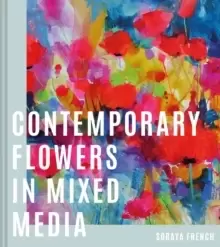 Image of Contemporary Flowers in Mixed Media