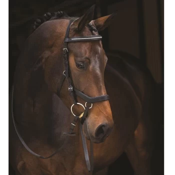 Image of Rambo Micklem Diamante Comp Bridle - Brown