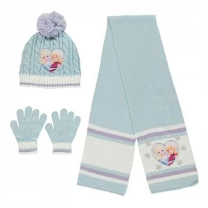 Image of Character Knitted 3 Piece Set Childrens - Frozen