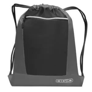 Image of Ogio Endurance Pulse Drawstring Pack Bag (Pack Of 2) (One Size) (Grey/ Black)