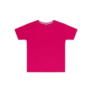 Image of SG Childrens Kids Perfect Print Tee (Pack of 2) (9-10 Years) (Dark Pink)