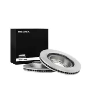 Image of RIDEX Brake disc 82B1014 Brake rotor,Brake discs MITSUBISHI,PAJERO IV (V8_W, V9_W),PAJERO CLASSIC (V2_W)