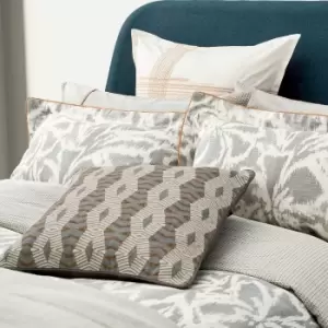 Image of Bedeck of Belfast Asha Super Kingsize Duvet Cover, Grey