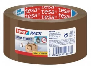 Image of tesa Extra Strong PVC Tape 50mmx66m Brown 57173 PK6