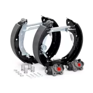 Image of Bosch Brake Set, drum brakes PEUGEOT,CITROEN 0 204 114 556 1610091380,42414J,42417A 42417C,42417Z,424222,1610091380,42414J,42417A,42417C,42417Z