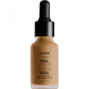 Image of NYX Professional Makeup Total Control Drop Foundation Foundation Shade 16 Mahogany 13ml