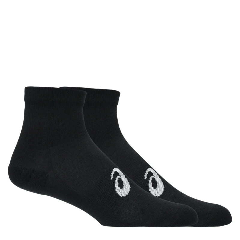Image of Asics 3 Pack Quarter Sock Mens Black male S/M