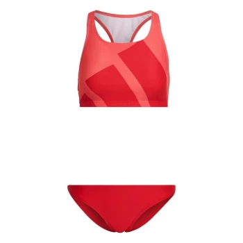 Image of adidas Big Logo Graphic Bikini Womens - Semi Turbo
