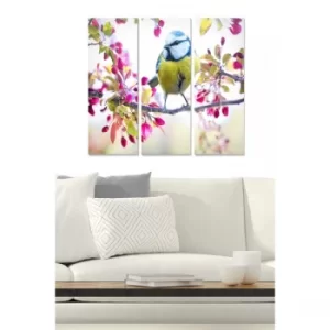 Image of MDF2295434 Multicolor Decorative MDF Painting (3 Pieces)