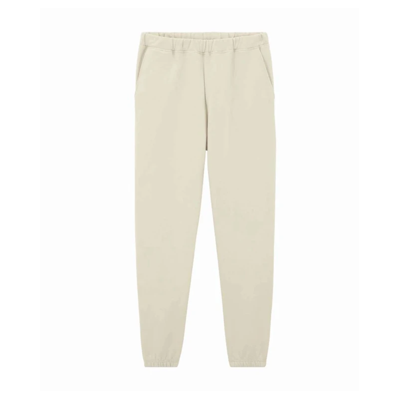 Image of Gildan Mens Midweight Jogging Bottoms in Off-White Size: Large Off-White Male L