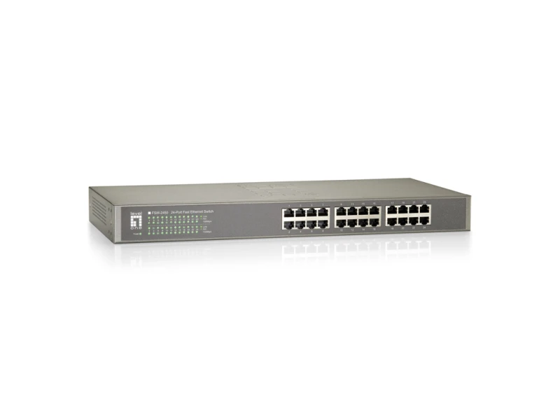 Image of LevelOne 24-Port Fast Ethernet Switch
