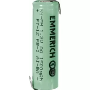 Image of Emmerich Mignon ZLF Non-standard battery (rechargeable) AA Z solder tab NiMH 1.2 V 1500 mAh