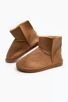 Image of HYPE TAN WOmens SLIPPERS BOOT
