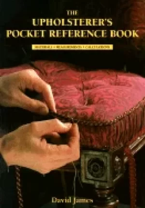 Image of upholsterers pocket reference book materials measurements calculations