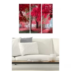 Image of MDF312186866 Multicolor Decorative MDF Painting (3 Pieces)