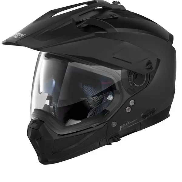 Image of Nolan N70-2 X Classic 10 Flat Black ECE 22.06 Multi Helmet Size M
