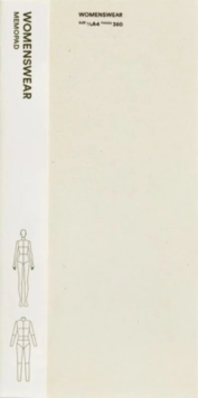 Image of Fashionary Womenswear Memopad Paperback / softback