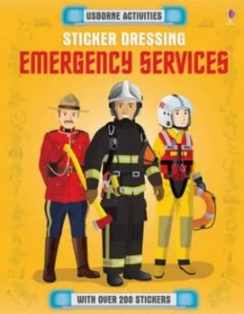 Image of Sticker Dressing Emergency Services by Emi Ordas Paperback