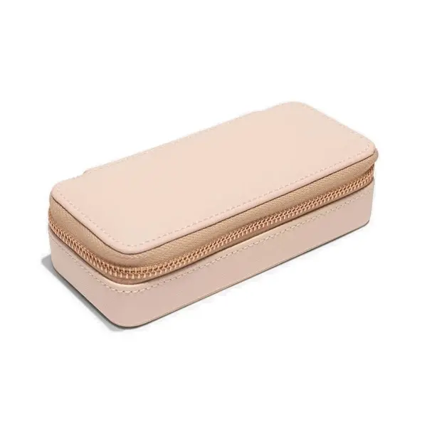 Image of Stackers Blush Pink Zipped Travel Jewellery Box - P5854
