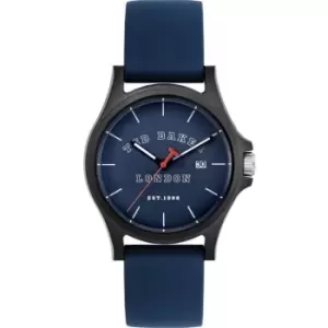 Image of Ted Baker Mens Irby Watch - Black and Blue