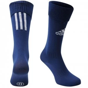Image of adidas Santos Socks Childrens - Navy/White