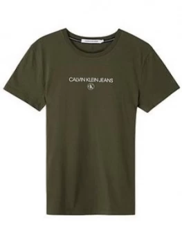 Image of Calvin Klein Jeans Calvin Klein Jeans Inst Round Ck Tee