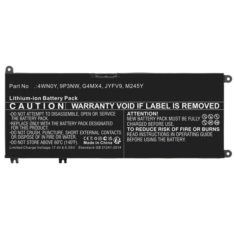 Image of CoreParts MBXDE-BA0274 laptop spare part Battery