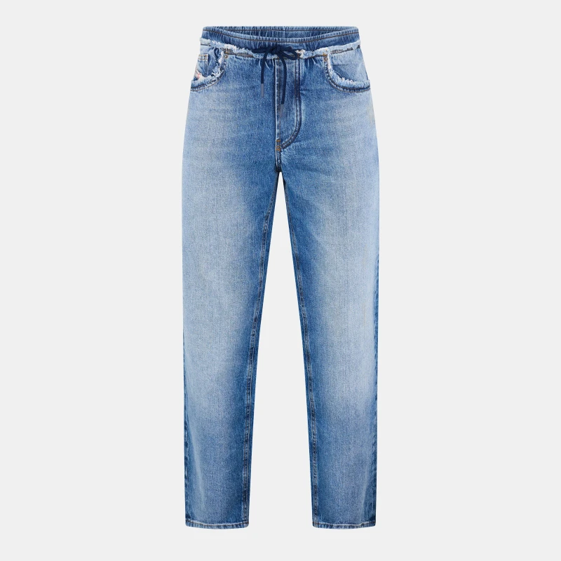 Image of Diesel Mens Straight Leg Jeans Straight Jeans 29W R Blue 64103518295