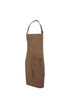 Image of Multicoloured Bib Apron 28x36ins