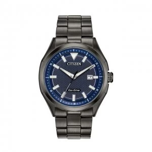 Image of Citizen Blue And Black 'Mens Sport' Eco-Drive Watch - Aw1147-52L