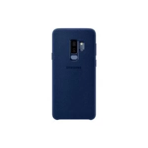 Image of Samsung EF XG965ALEGWW Galaxy S9 Alcantara Cover in Blue