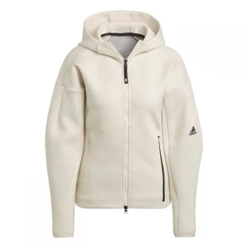 Image of adidas Z.N.E. Sportswear Hoodie Womens - Wonder White